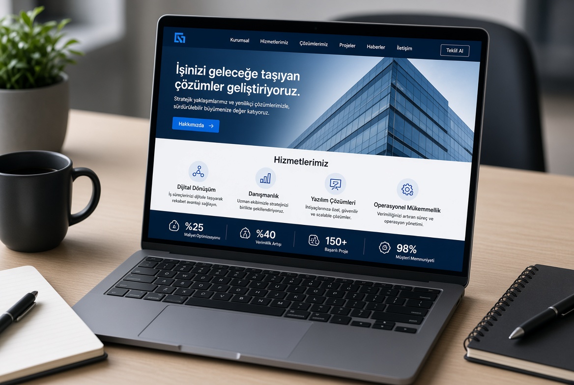 Kurumsal web örneği
